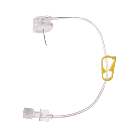 Agulha de Huber com Segurança 20G x 19 mm – BeCare