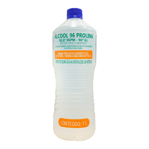 Álcool 96 Prolink 1 L – Álcool Etílico Hidratado