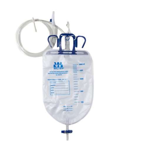 Bolsa Coletora de Urina Sistema Fechado 2000 mL Wiltex