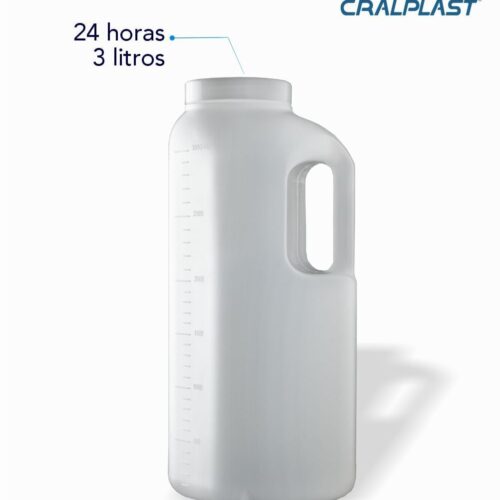 Coletor de Urina 24 Horas 3 Litros com Alça Cralplast