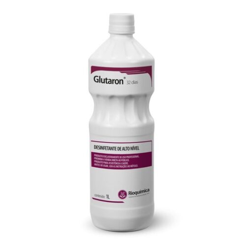 Glutaron Glutaraldeído 2% 32 Dias Rioquímica 1 L + Ativador