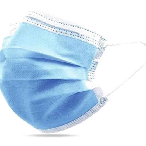 Máscara Descartável Tripla com Elástico Wiltex Plus 50 un