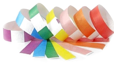 Pulseira Tyvek Branca de Identificação Wiltex 500 un