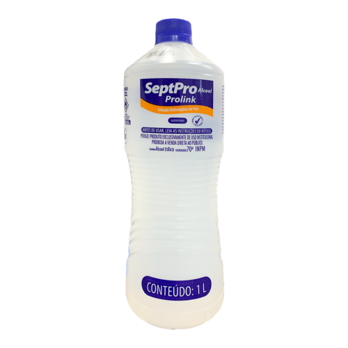 SeptPro Álcool 70% Antisséptico Prolink – 100 ml a 1 L